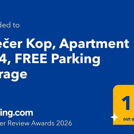 Glecer Kop, A14, Free Parking Garage 科帕奥尼克